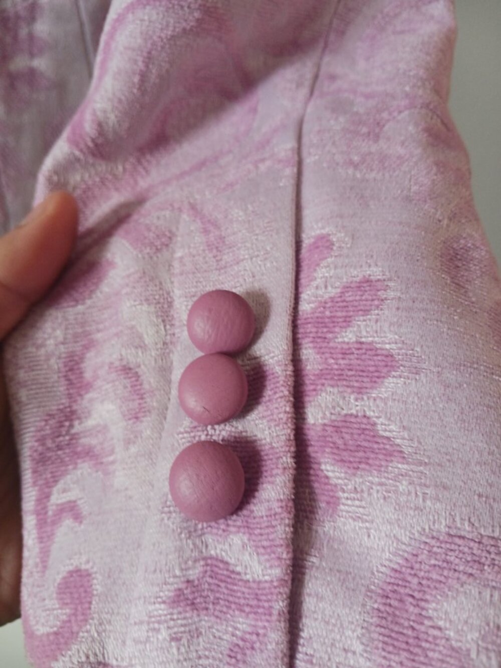 Marciano Pink Brocade Blazer Jacket - Picture 9 of 11